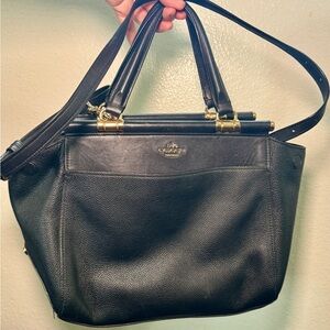 Coach White Satin Dust Bag